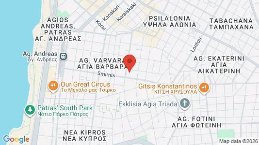 Bedrijfsruimtes te koop i Patras - kort over placeringen