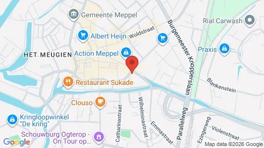 Gewerbeflächen zur Miete i Meppel – Foto von Google Street View