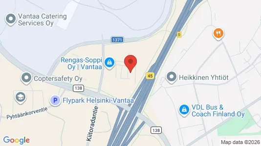 Varastot Myynnissä i Vantaa - Kuva Google Street Viewstä