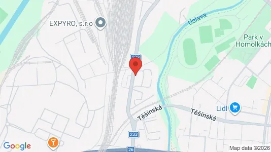Lagerlokaler til leje i Plzeň-město - kort over placeringen