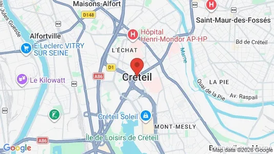 Butikslejemål til leje i Créteil - Foto fra Google Street View