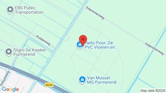 Gewerbeflächen zur Miete i Purmerend – Foto von Google Street View