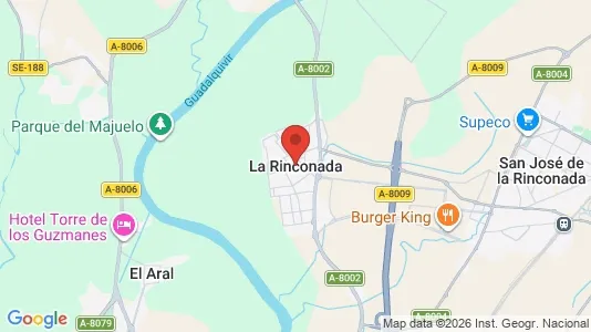 Lagerlokaler för uthyrning i La Rinconada – Foto från Google Street View