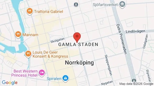 Office spaces for rent i Norrköping - kort over placeringen