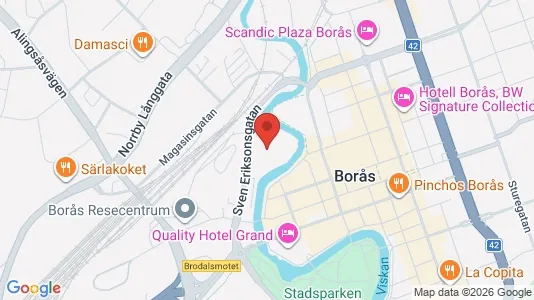 Nieruchomości komercyjne Do wynajęcia i Borås - kort over placeringen