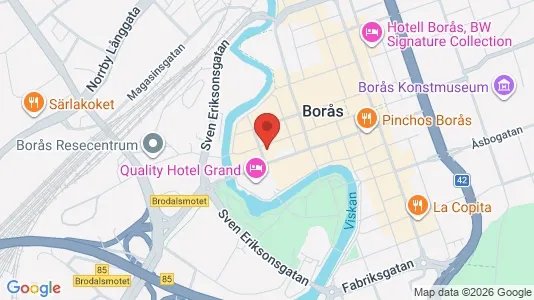 Kontorlokaler til leje i Borås - Foto fra Google Street View