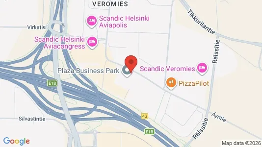 Büros zur Miete i Vantaa – Foto von Google Street View