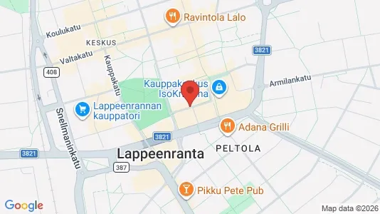 Kontorlokaler til leje i Lappeenranta - Foto fra Google Street View