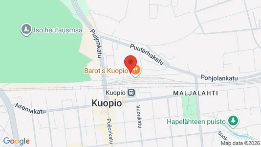 Office spaces for rent i Kuopio - kort over placeringen