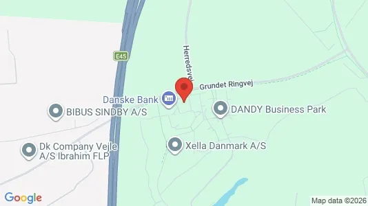 Lokaler til leje i Vejle Centrum - Foto fra Google Street View