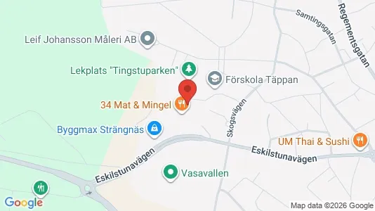 Værkstedslokaler til leje i Strängnäs - Foto fra Google Street View