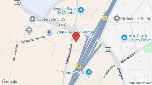 Værkstedslokaler til leje i Vantaa - Foto fra Google Street View