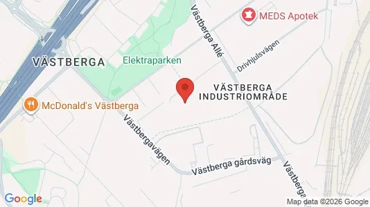 Kontorslokaler för uthyrning i Söderort - kort over placeringen