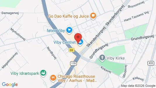 Espacios de oficina En alquiler i Viby J - Foto de Google Street View