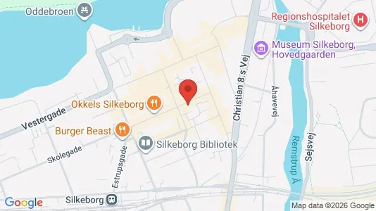 Kantorruimte te huur i Silkeborg - Foto uit Google Street View