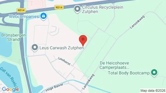Propiedades comerciales En venta i Zutphen - kort over placeringen