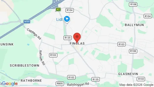 Tiendas En alquiler i Finglas - Foto de Google Street View