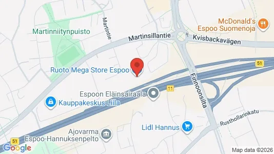 Værkstedslokaler til leje i Espoo - Foto fra Google Street View