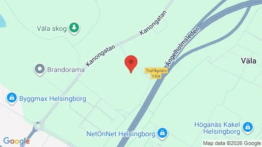 Lager til leie i Helsingborg – Bilde fra Google Street View