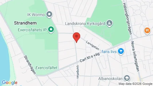 Nieruchomości komercyjne Na sprzedaż i Landskrona - kort over placeringen