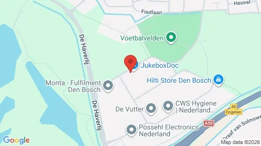 Lokale biurowe Do wynajęcia i Den Bosch - kort over placeringen