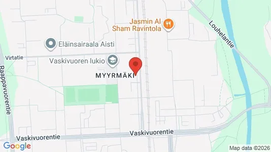 Liikekiinteistöt Vuokrattavana i Vantaa - kort over placeringen