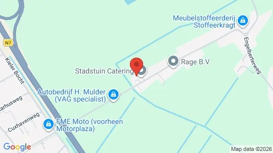 Commercial properties for rent i Groningen - kort over placeringen