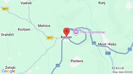Gewerbeflächen zum Kauf i Barban – Foto von Google Street View