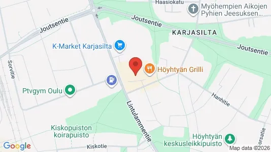 Gewerbeflächen zur Miete i Oulu - kort over placeringen