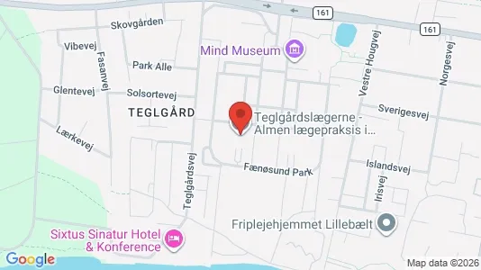 Praxen zur Miete i Middelfart – Foto von Google Street View