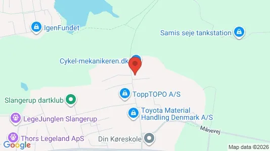 Lagerlokaler til leje i Slangerup - Foto fra Google Street View