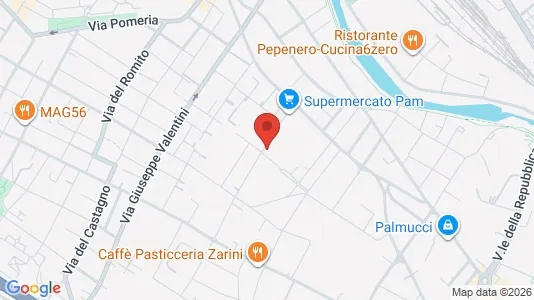 Office spaces for sale i Prato - kort over placeringen