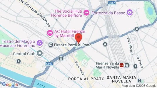 Office spaces for sale i Firenze - kort over placeringen
