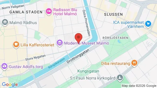 Kontorlokaler til leje i Malmø Centrum - Foto fra Google Street View
