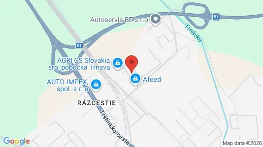 Lokaler til leje i Trnava - Foto fra Google Street View