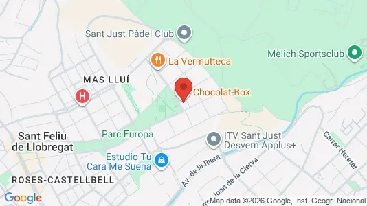 Commercial properties for sale i Esplugues de Llobregat - kort over placeringen