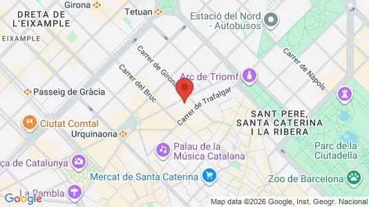 Propiedades comerciales En alquiler i Barcelona Eixample - Foto de Google Street View