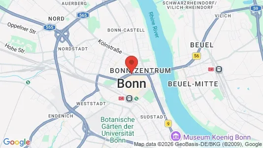 Kontorlokaler til leje i Bonn - Foto fra Google Street View