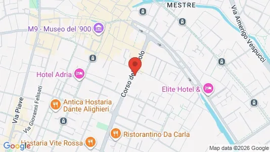 Gewerbeflächen zur Miete i Venezia - kort over placeringen