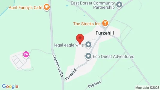 Commercial properties for sale i Wimborne - Dorset - kort over placeringen