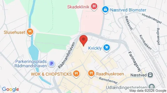 Kontorlokaler til leje i Næstved - Foto fra Google Street View