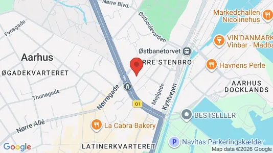 Kantorruimte te huur i Aarhus C - Foto uit Google Street View