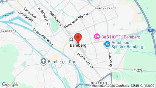 Werkstätte zur Miete i Bamberg – Foto von Google Street View