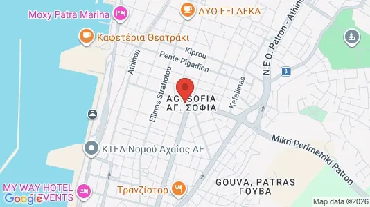 Lokaler til salgs i Patras – Bilde fra Google Street View