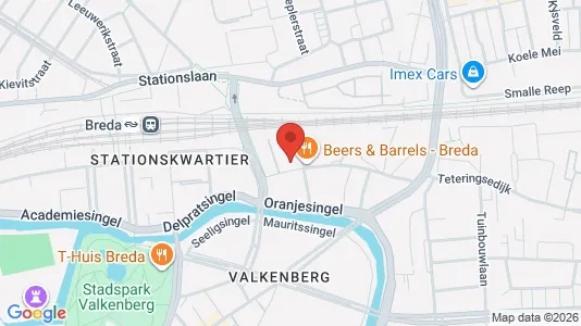 Kontorlokaler til leje i Breda - Foto fra Google Street View