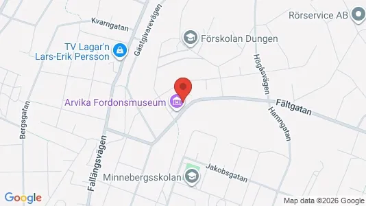 Liikekiinteistöt Vuokrattavana i Arvika - kort over placeringen