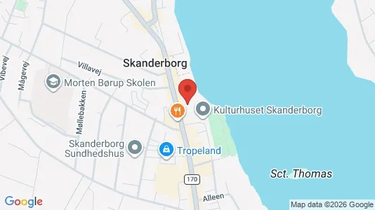 Företagslokaler till salu i Skanderborg – Foto från Google Street View