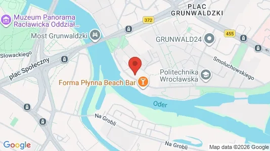Gewerbeflächen zur Miete i Wrocław - kort over placeringen