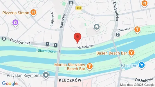 Nieruchomości komercyjne Do wynajęcia i Wrocław - kort over placeringen