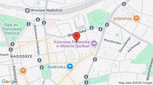 Büros zur Miete i Wrocław – Foto von Google Street View